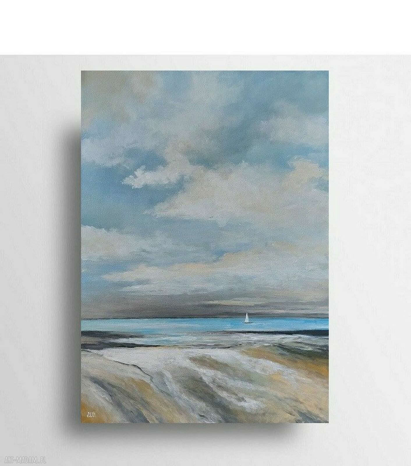 Morze - obraz akrylowy 70x50 cm, gotowy do zawieszenia