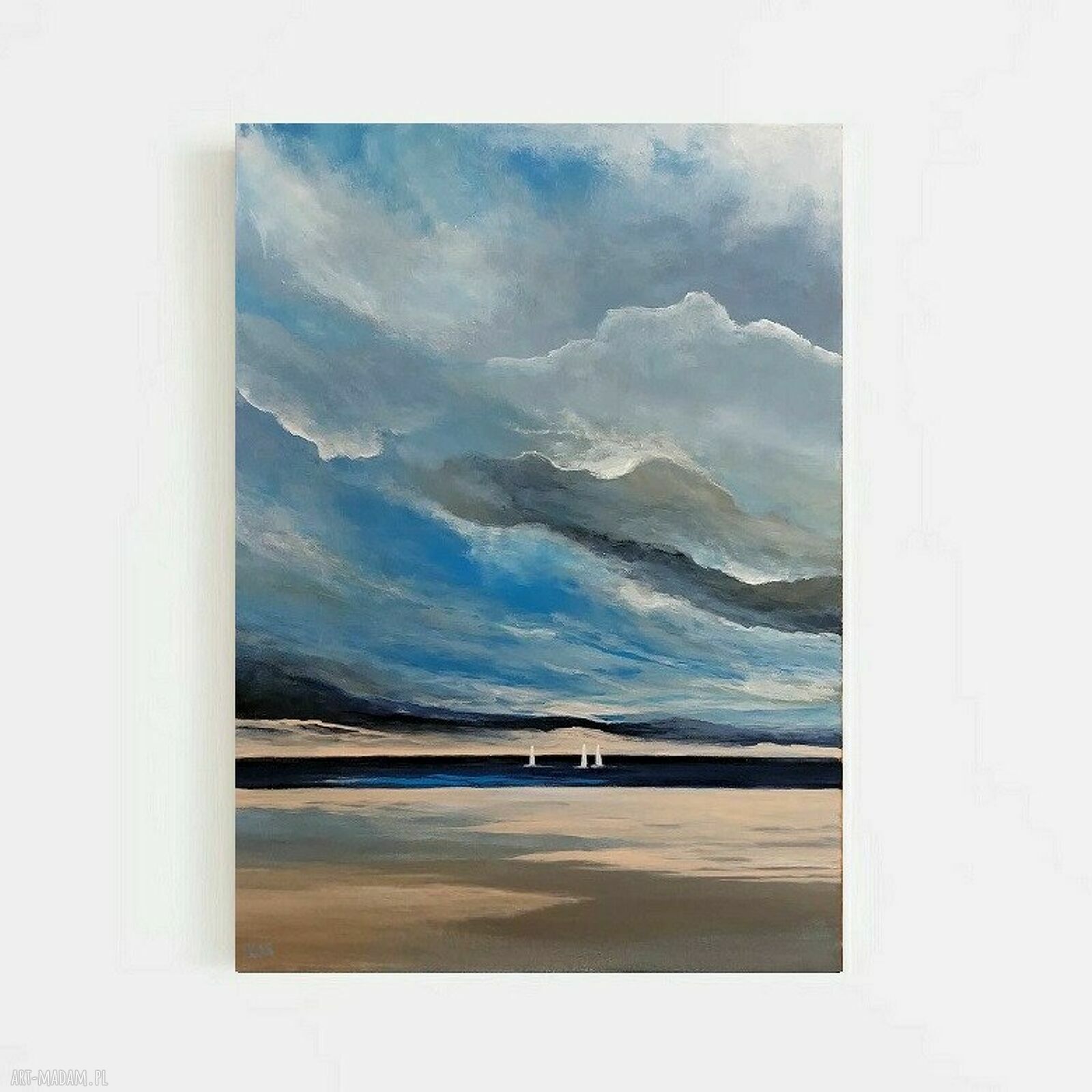 Morze - obraz akrylowy 70x50 cm, gotowy do zawieszenia
