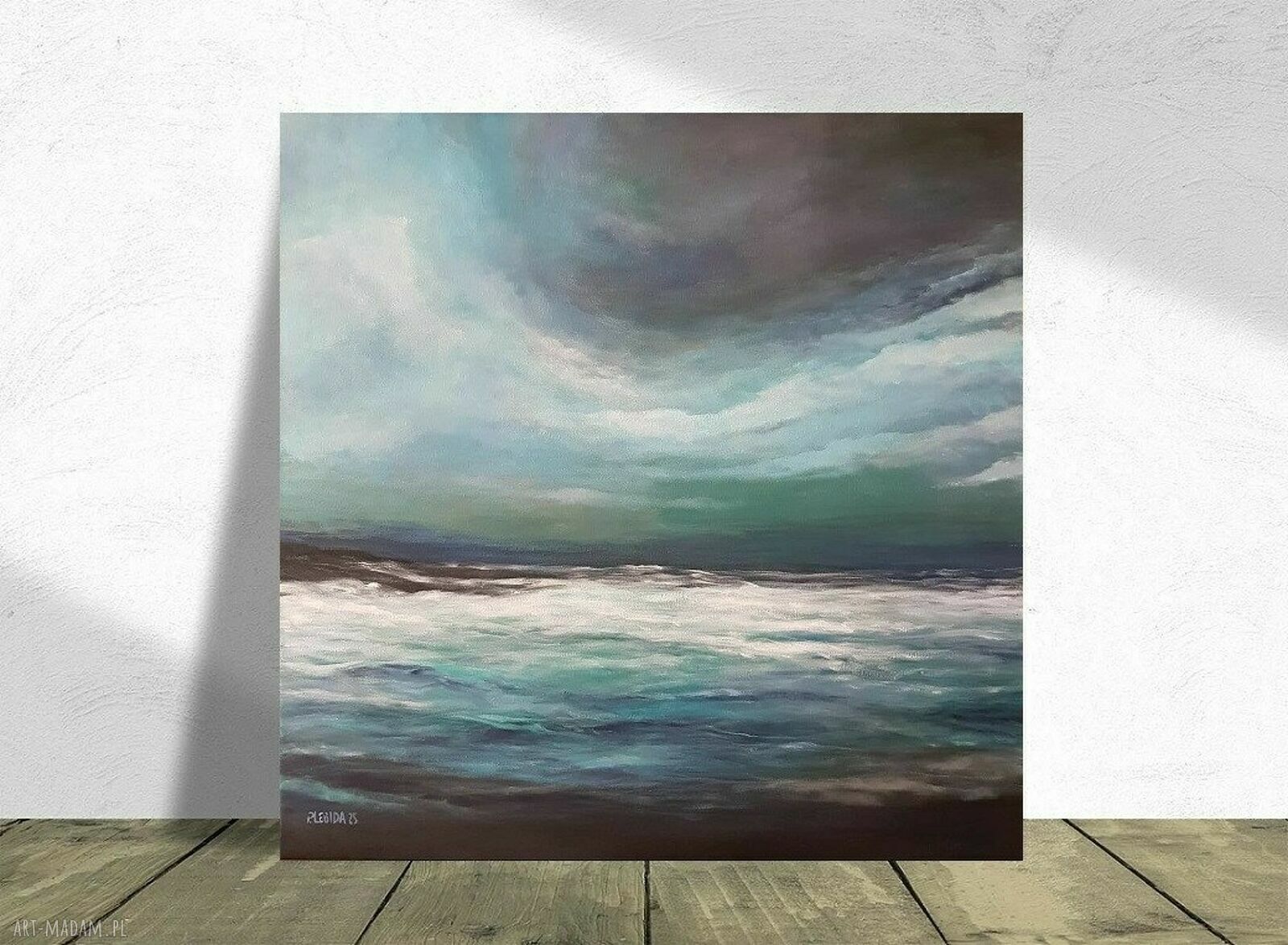 MORZE - obraz akrylowy 70x70 cm, gotowy do zawieszenia