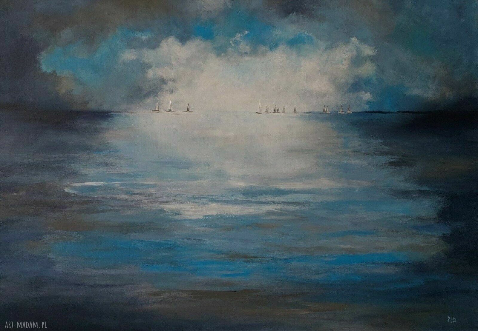 Morze - obraz akrylowy na płótnie 70x100 cm