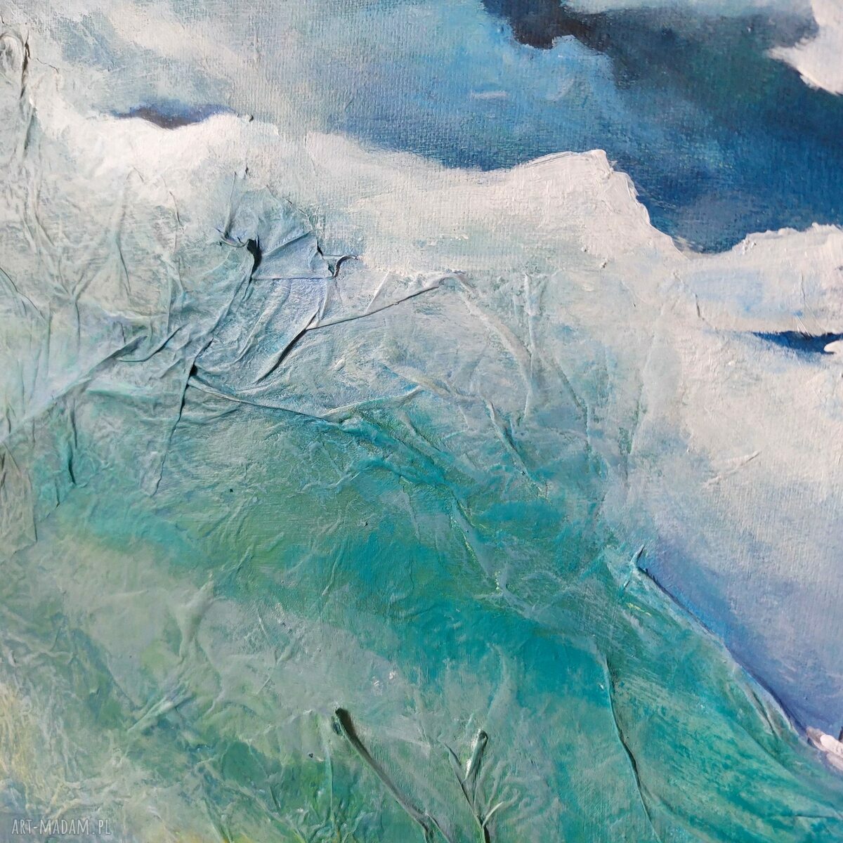 Morze - obraz akrylowy na płótnie 40/50 cm