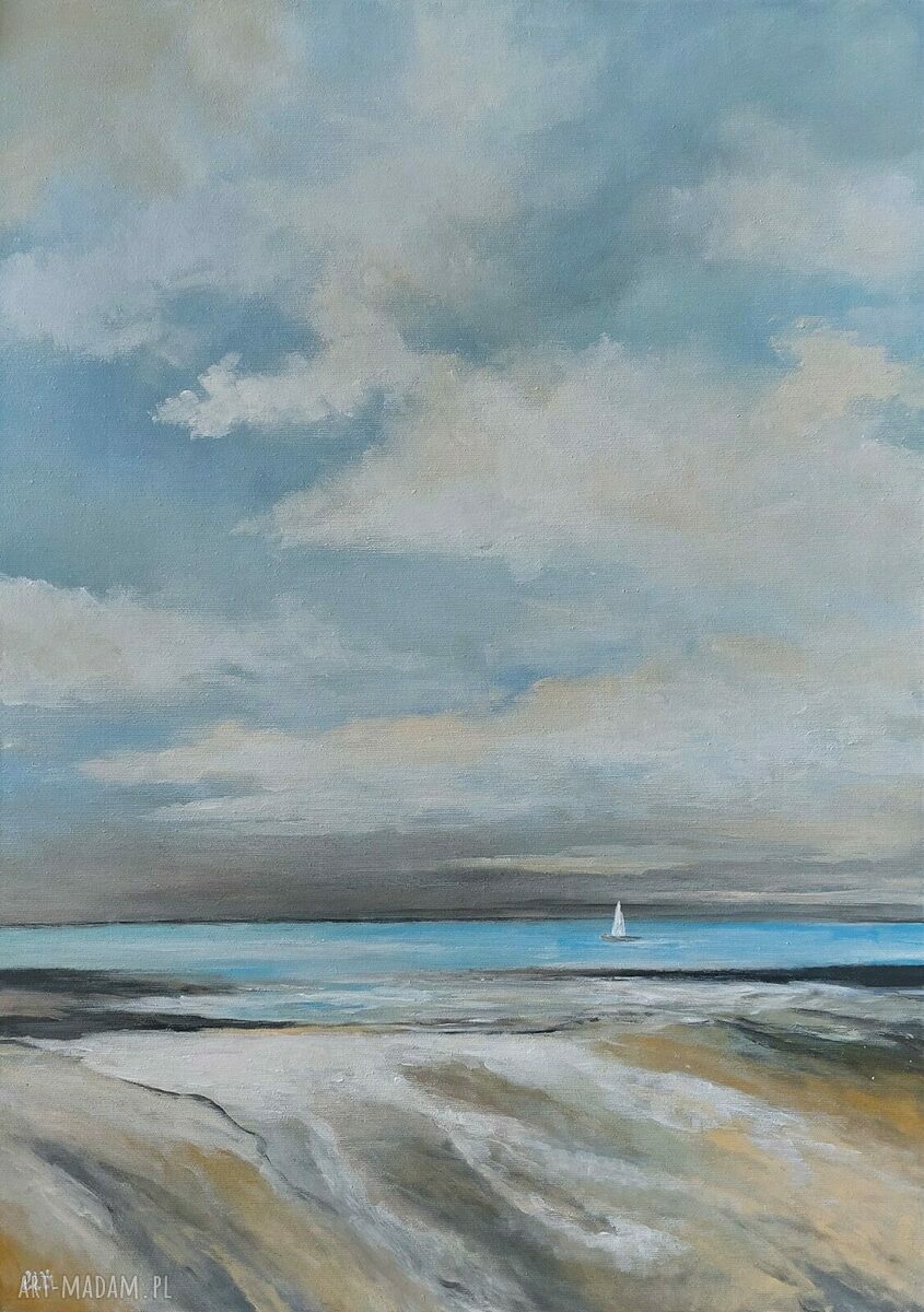 Morze - obraz akrylowy 70/50 cm