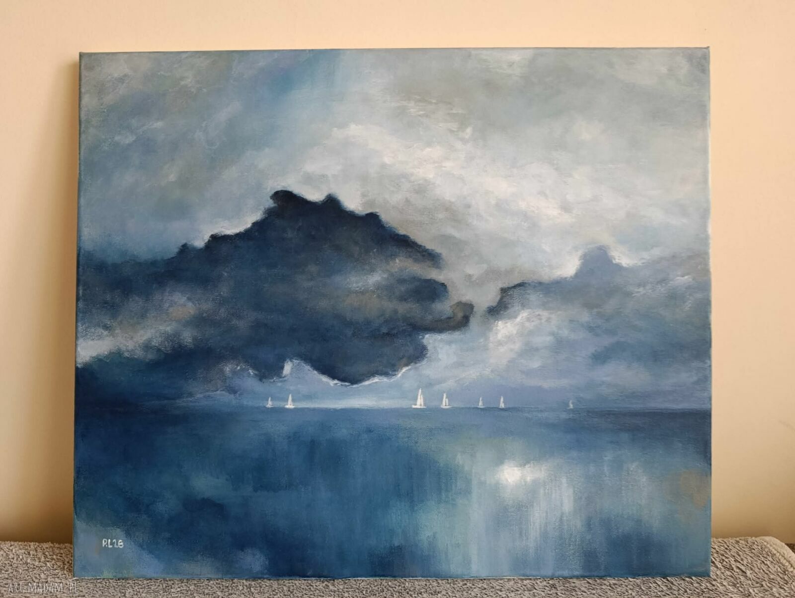 Morze - obraz akrylowy formatu 50/60 cm