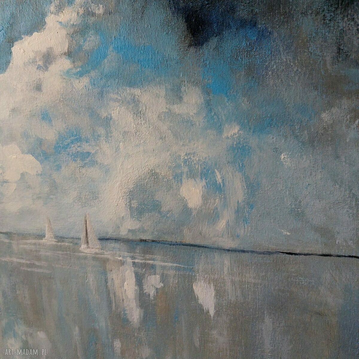 Morze - obraz akrylowy na płótnie 60x50 cm