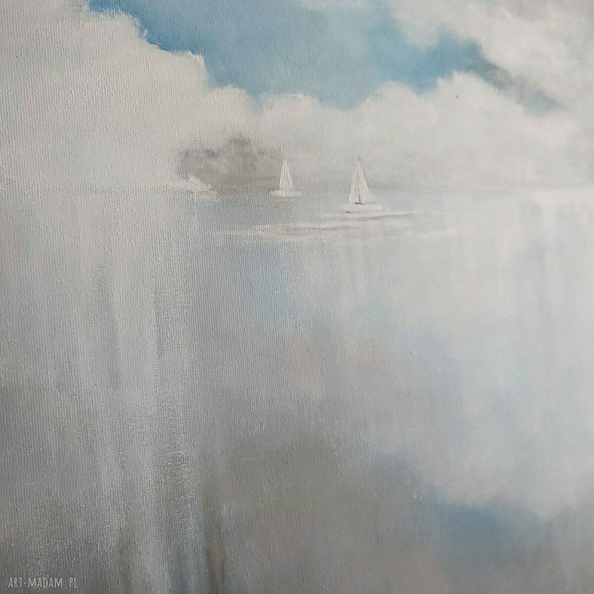 Obraz akrylowy „Morze” 60x50 cm - ręcznie malowany