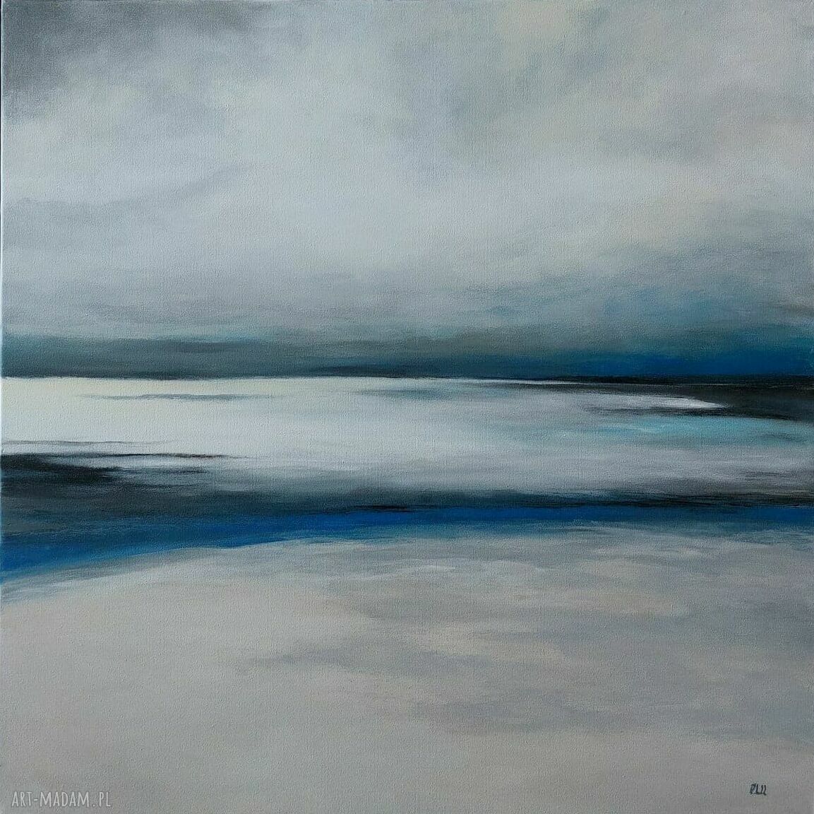 Obraz akrylowy „Morze” 60x60 cm - ręcznie malowany