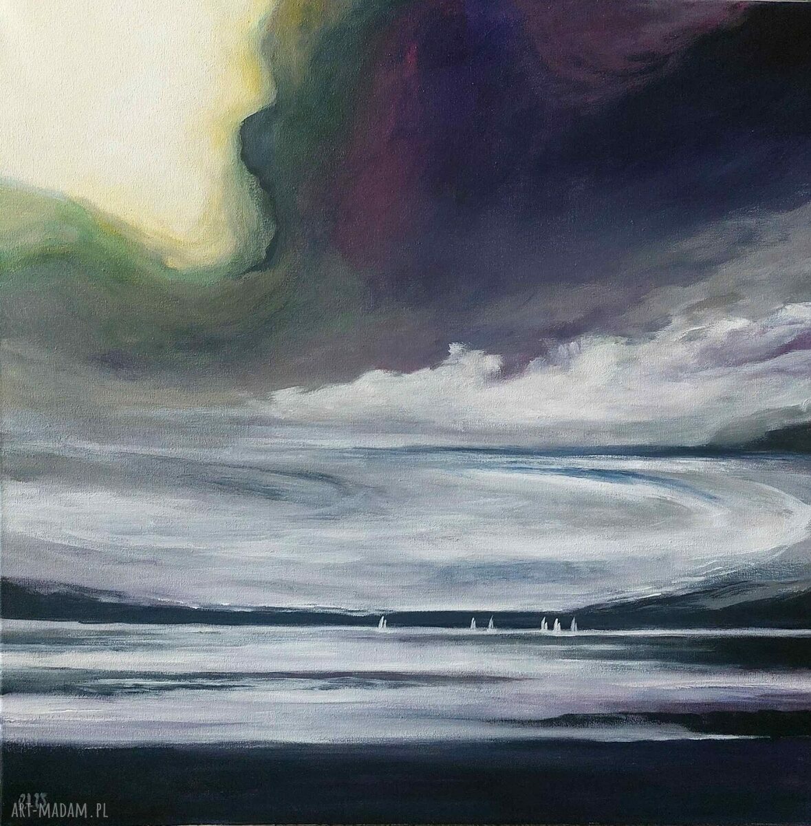MORZE - obraz akrylowy 50x50 cm (Paulina Lebida)
