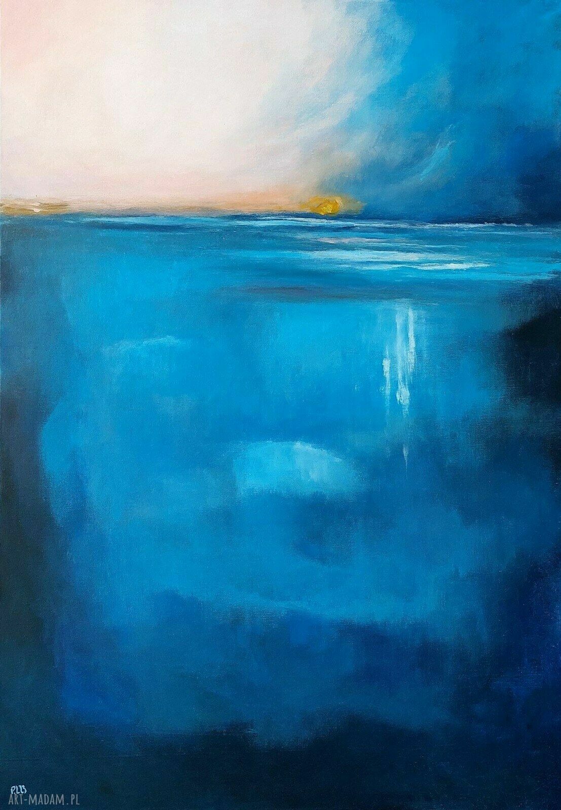 Morze - obraz akrylowy 100x70 cm