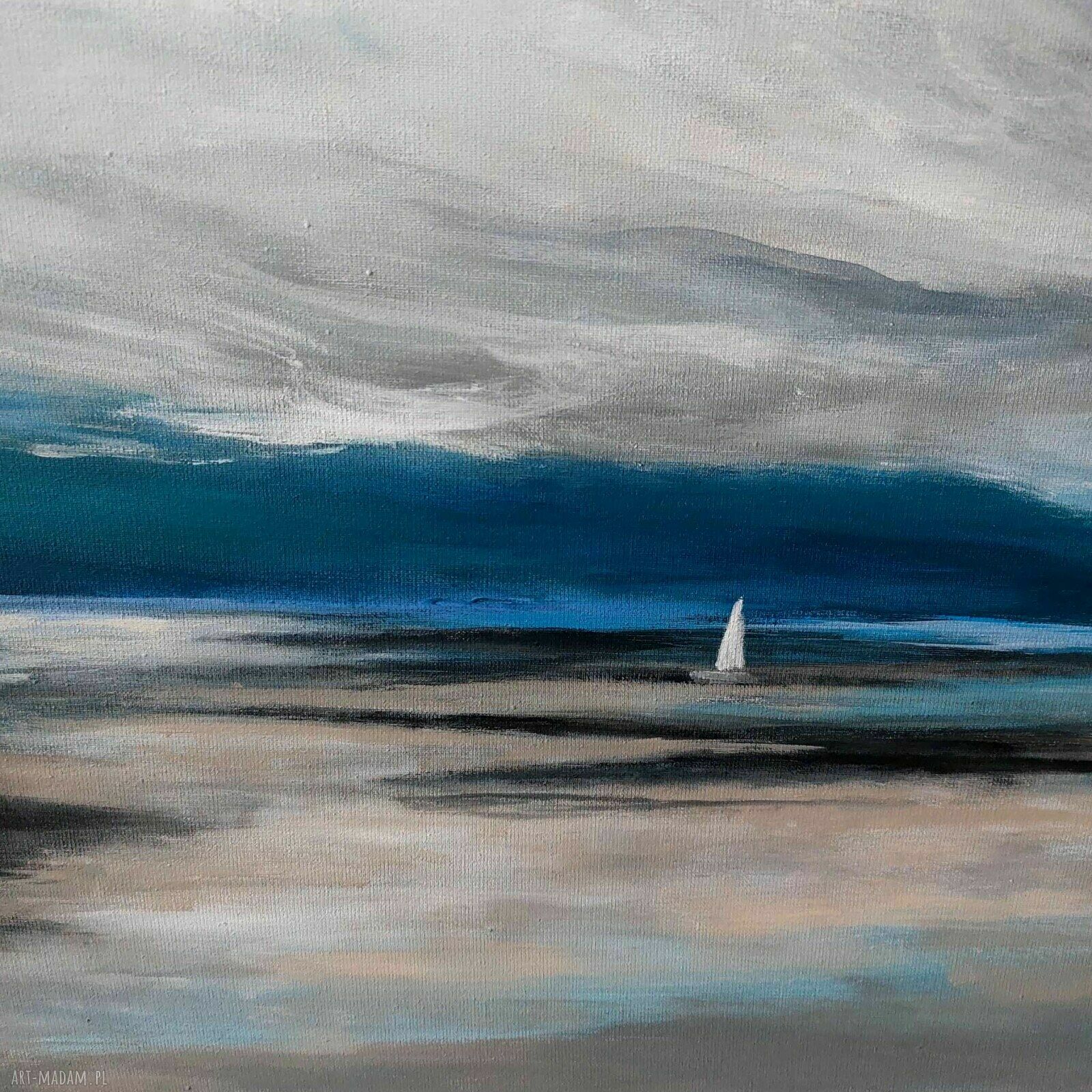 Morze - obraz akrylowy 70x50 cm