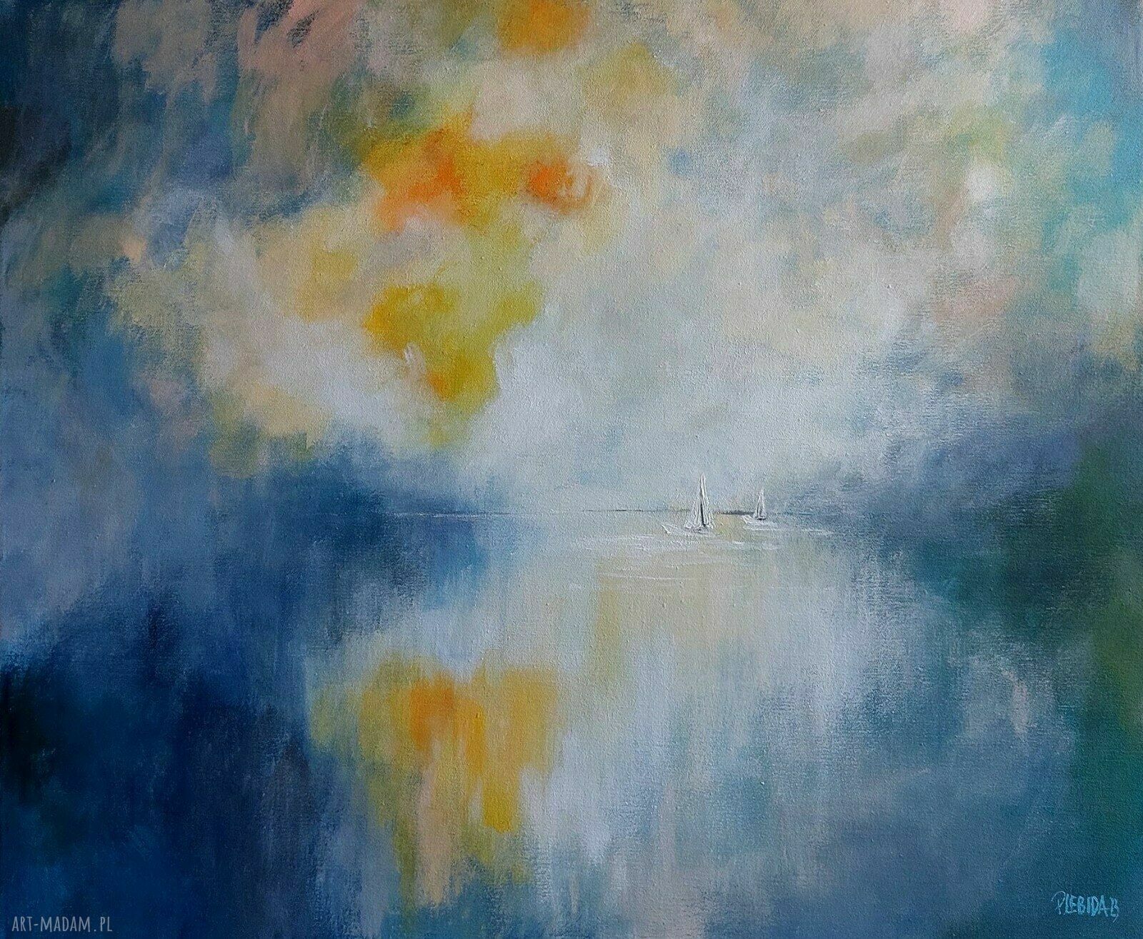 Morze - obraz akrylowy 50/60 cm (gotowy do zawieszenia)