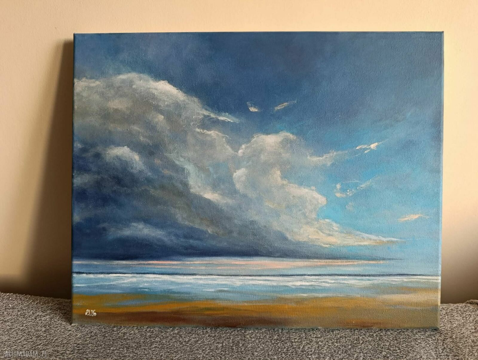 Morze - obraz akrylowy na płótnie 40/50 cm