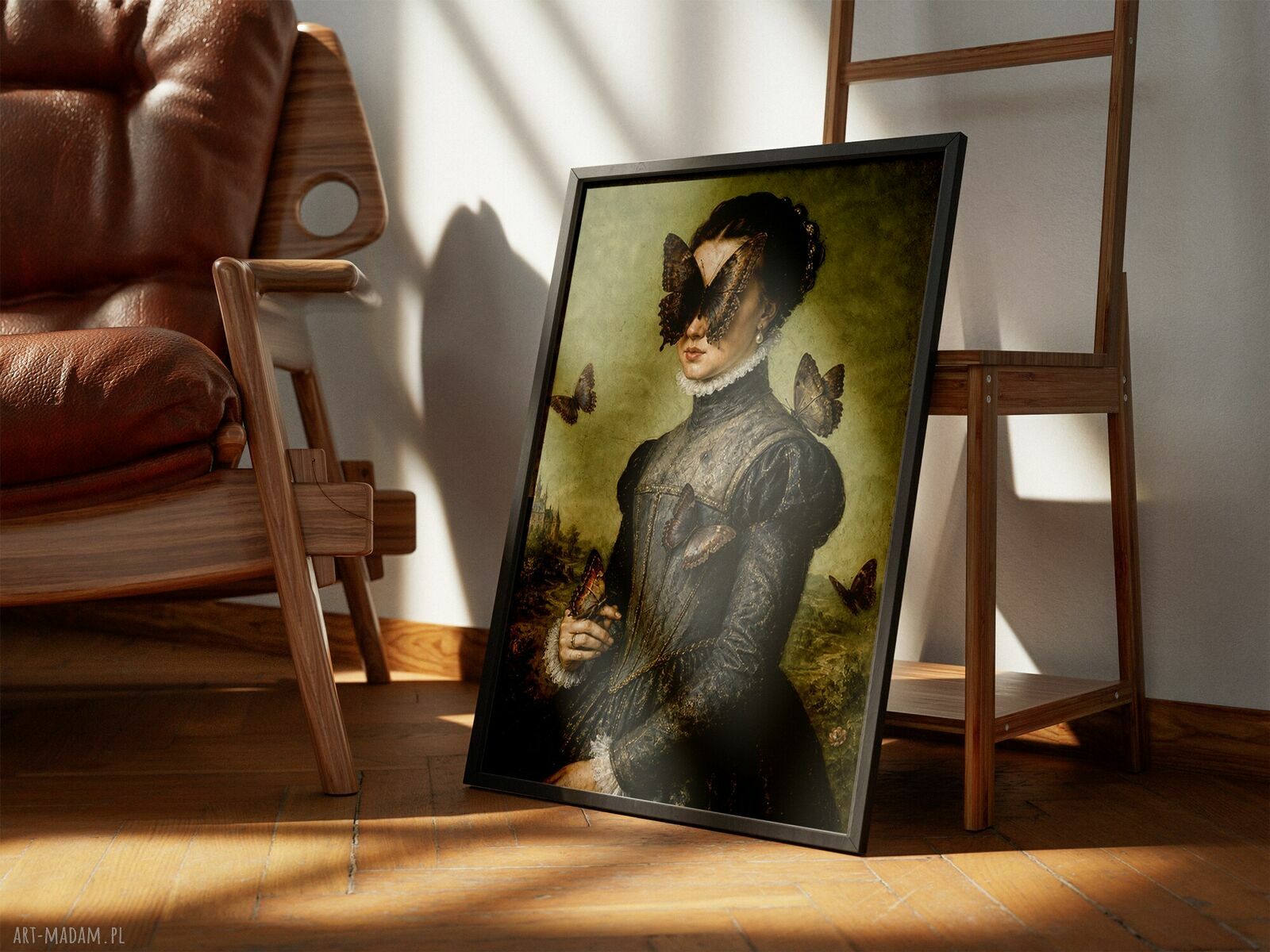 Plakat Motyle Sztuka 50x70 cm - dekoracja do salonu