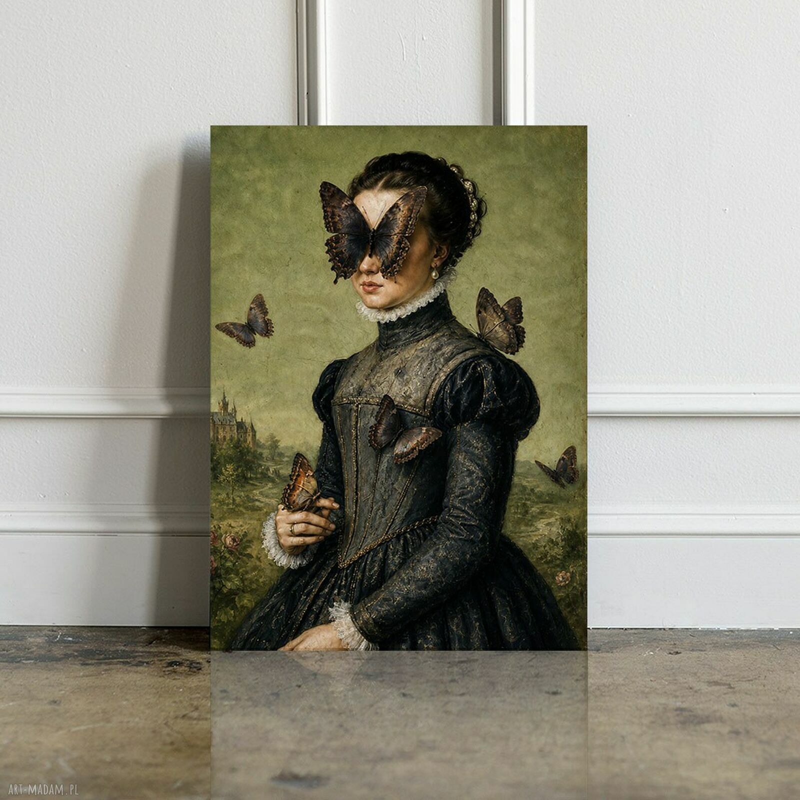Plakat z motylami 40x50 cm - artystyczna dekoracja ścienna