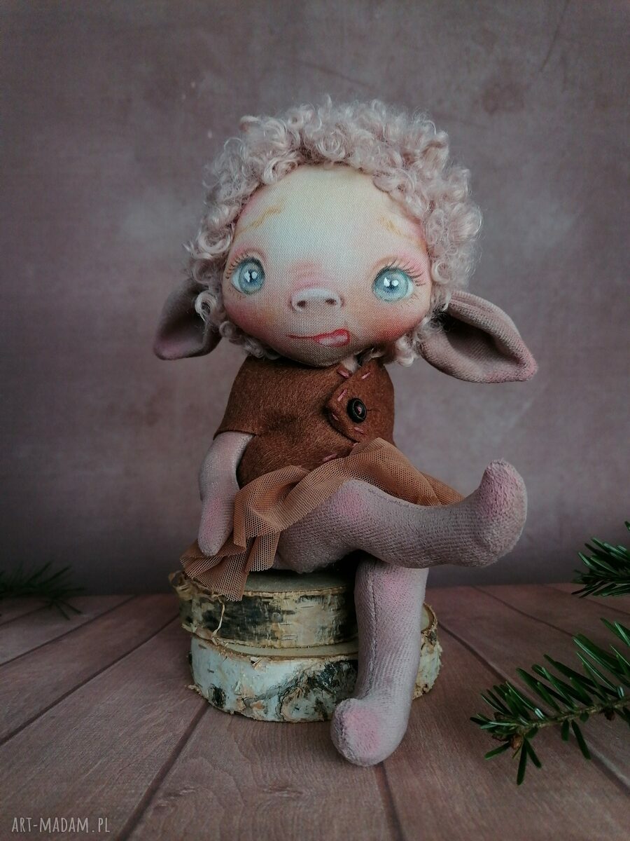 Chochlik Możeowca e-piet - artystyczna lalka kolekcjonerska 22 cm