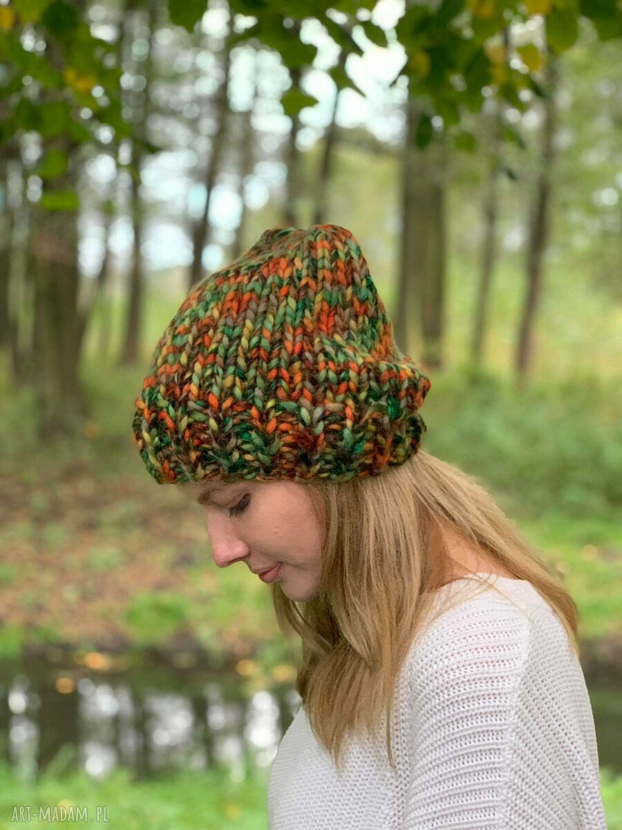 Multicolorowa czapka