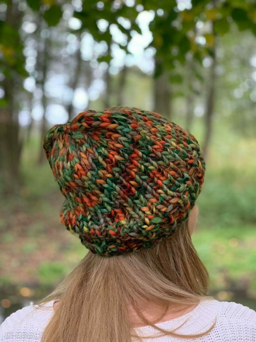 Multicolorowa czapka