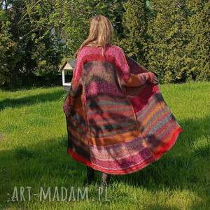 the wool art multikolorowy sweter boho