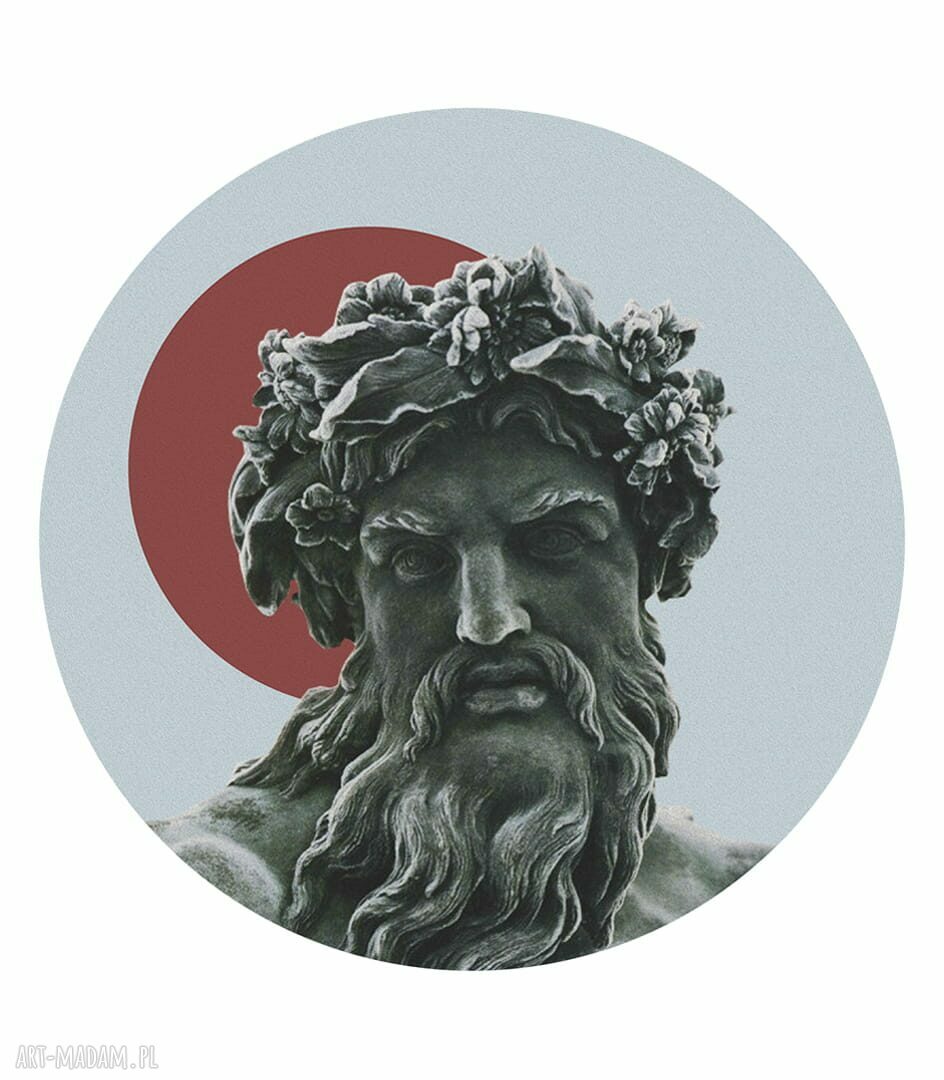 Mural DOTS ZEUS - okrągła dekoracja ścienna Wallstick ø 95 cm