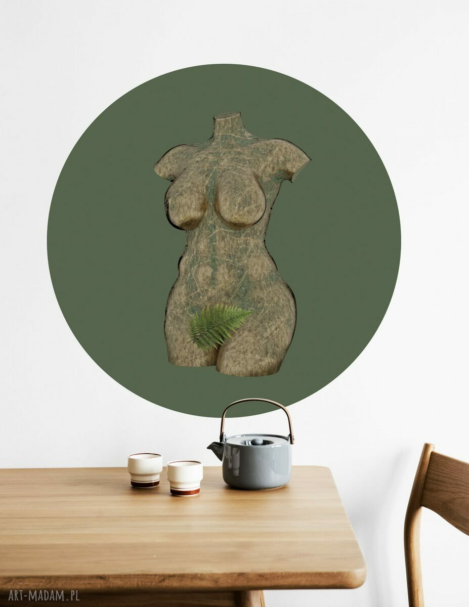 Mural DOTS EVA - okrągła dekoracja ścienna Ravenart Ø 115 cm