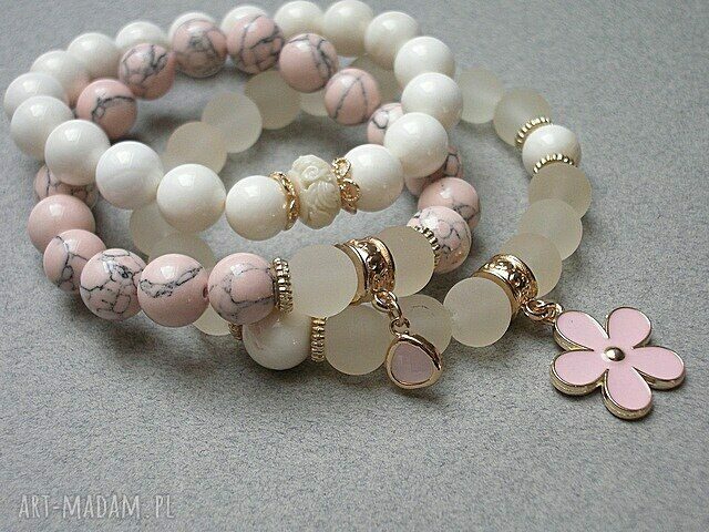 PASTEL FLOWERS /08 2014/ SET Handmade