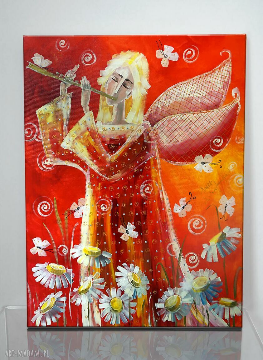 Muzyka to pocałunek dla duszy. Giclee