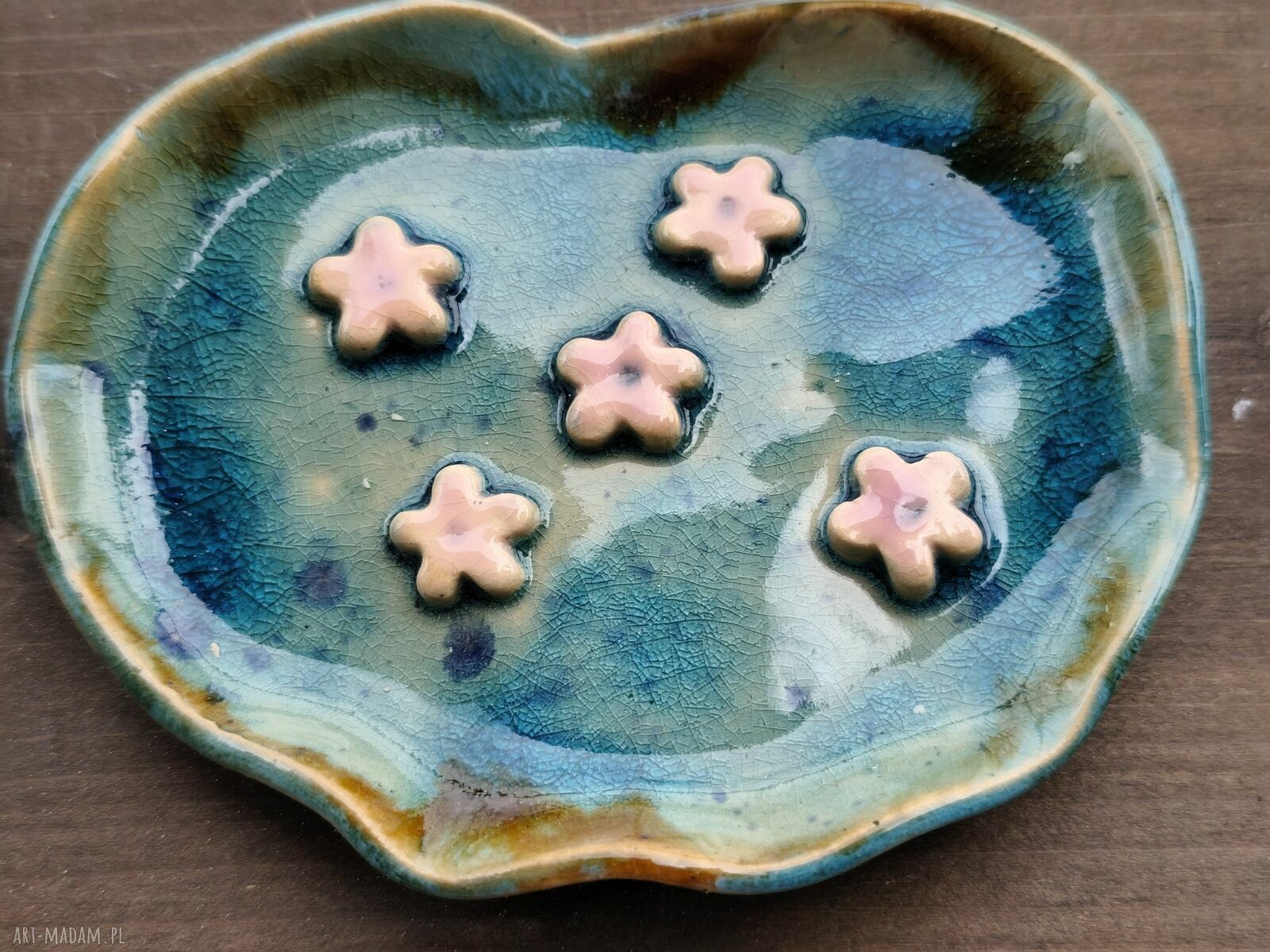 Mydelniczka ceramiczna Wolna chwila - elegancja do Twojej łazienki
