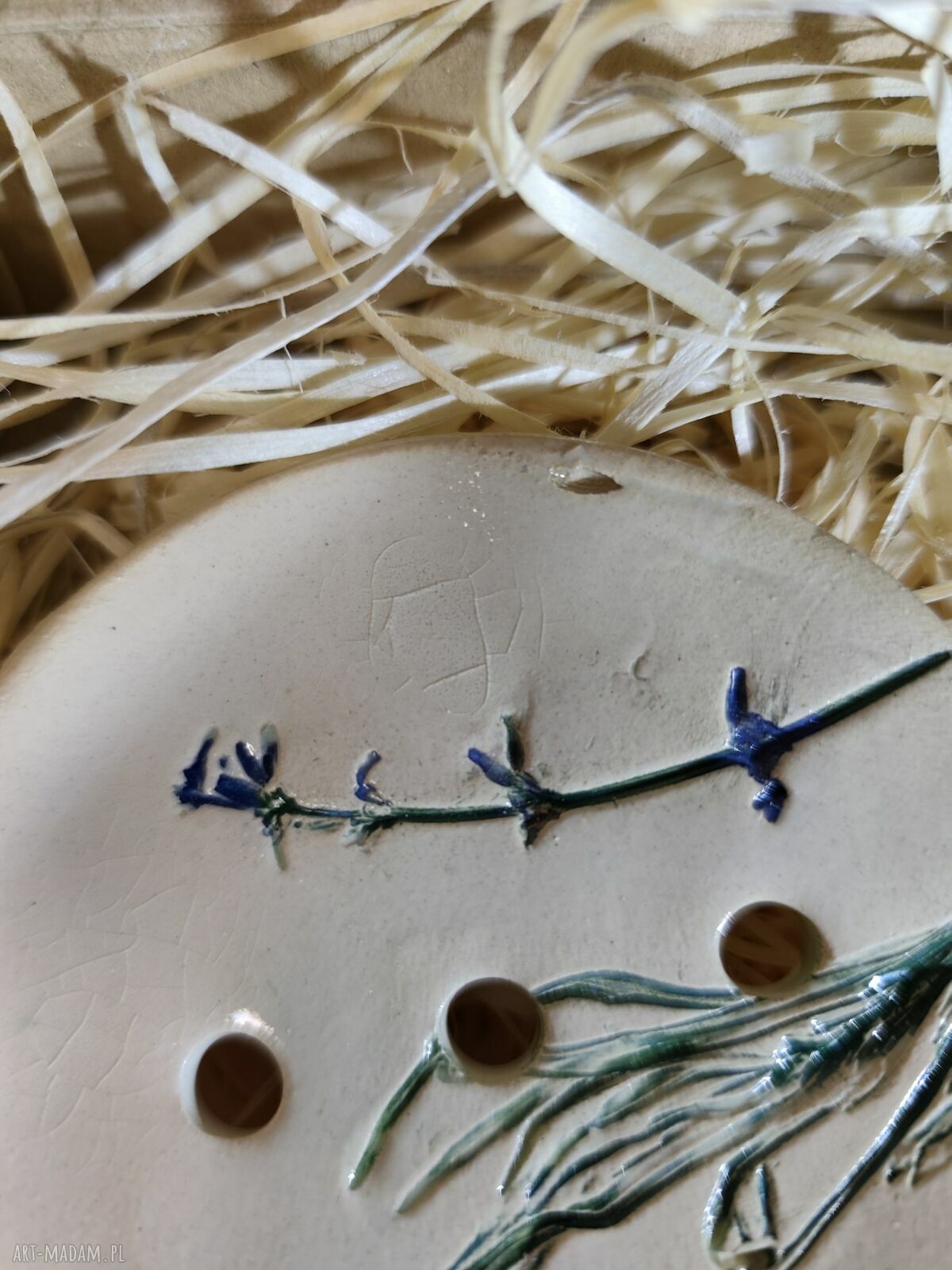 Mydelniczka ceramiczna - prezent bożonarodzeniowy do łazienki
