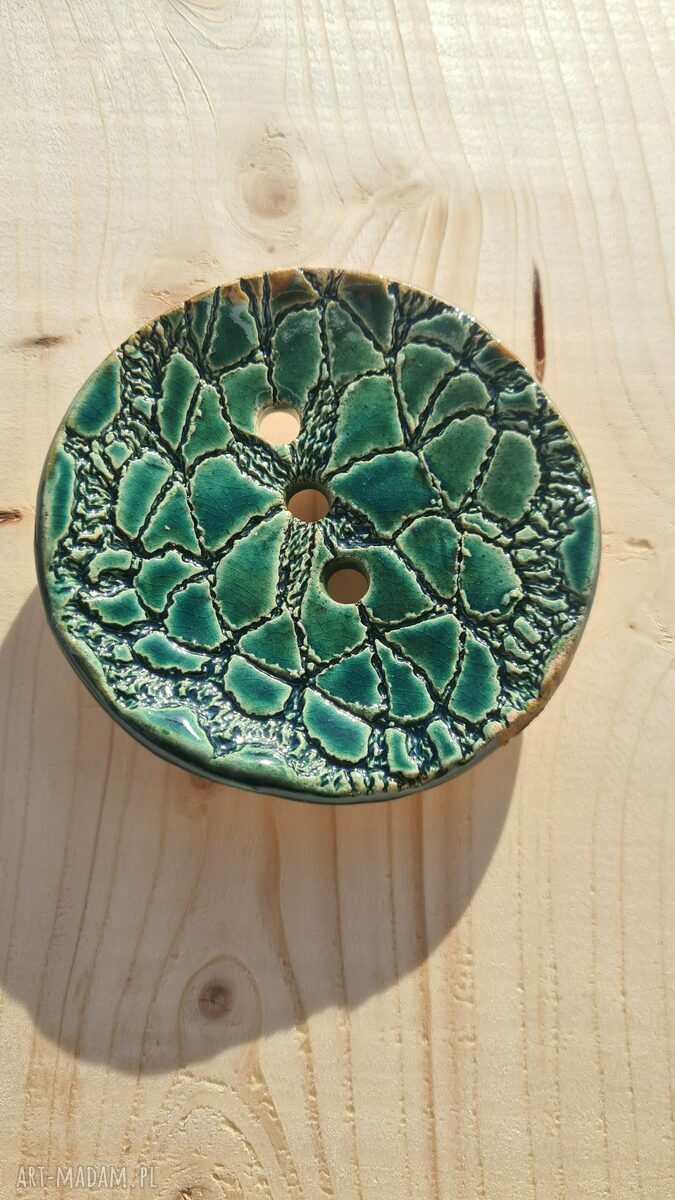 Mydelniczka ceramiczna „Wolna chwila” do łazienki - szkliwiona i ręcznie wypalana