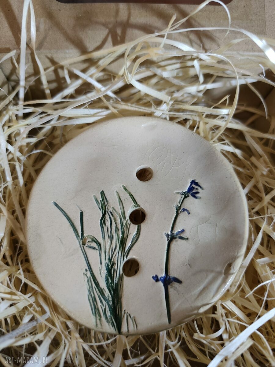 Mydelniczka ceramiczna - prezent bożonarodzeniowy do łazienki