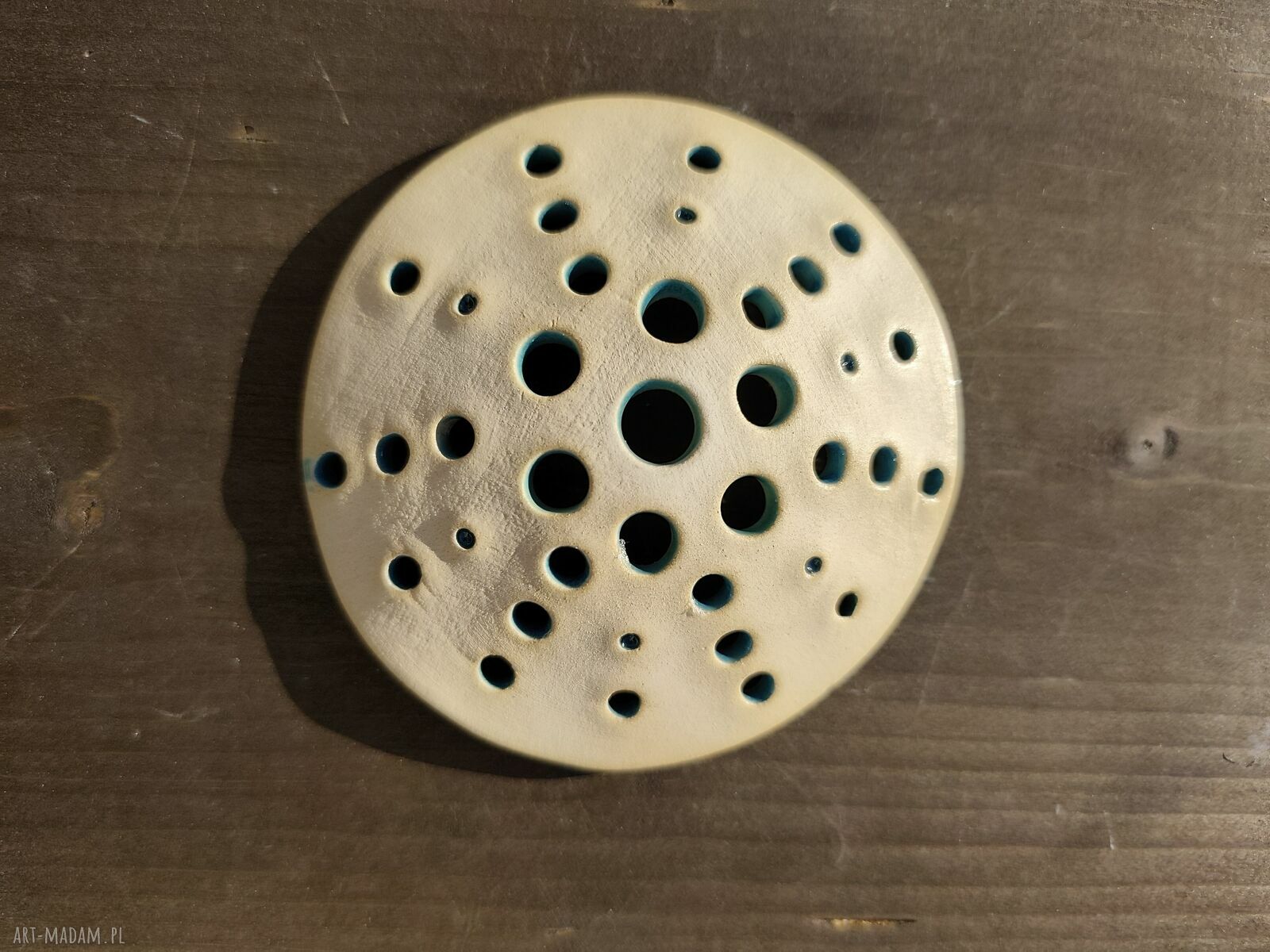Mydelniczka ceramiczna ryba - ręcznie robiona do łazienki