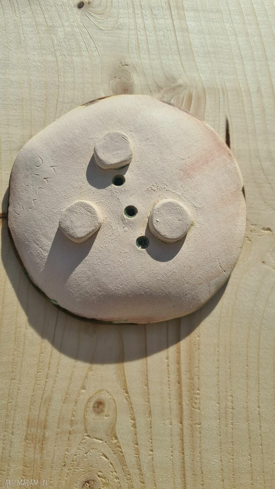 Mydelniczka ceramiczna do łazienki - turkusowa ozdoba i prezent handmade