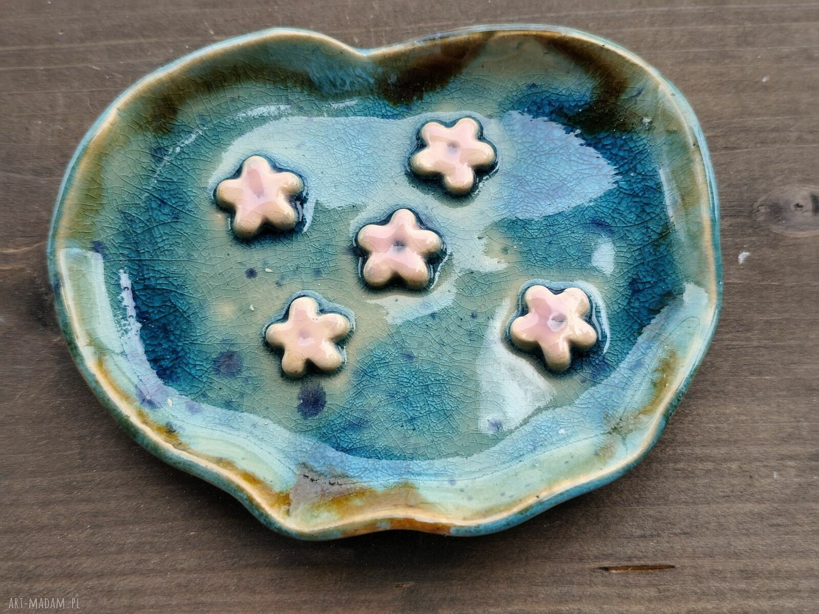 Mydelniczka ceramiczna Wolna chwila - elegancja do Twojej łazienki