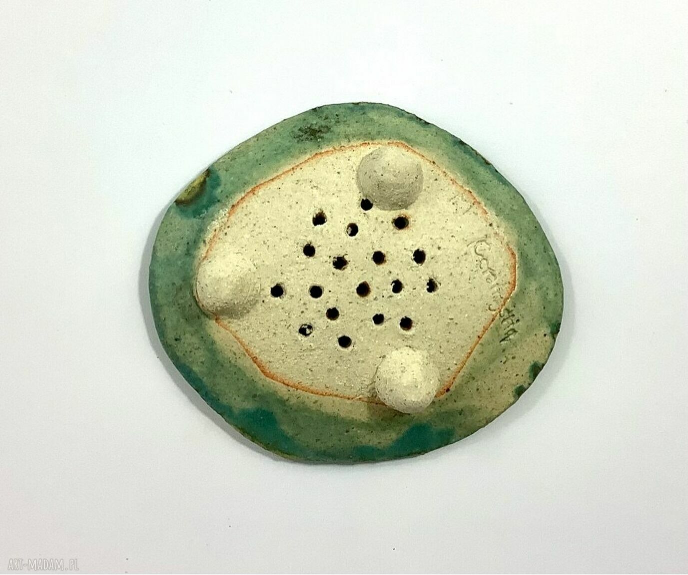 Mydelniczka ceramiczna z gliny Ceramystiq studio