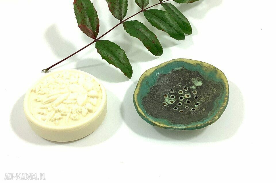 Mydelniczka ceramiczna z gliny Ceramystiq studio