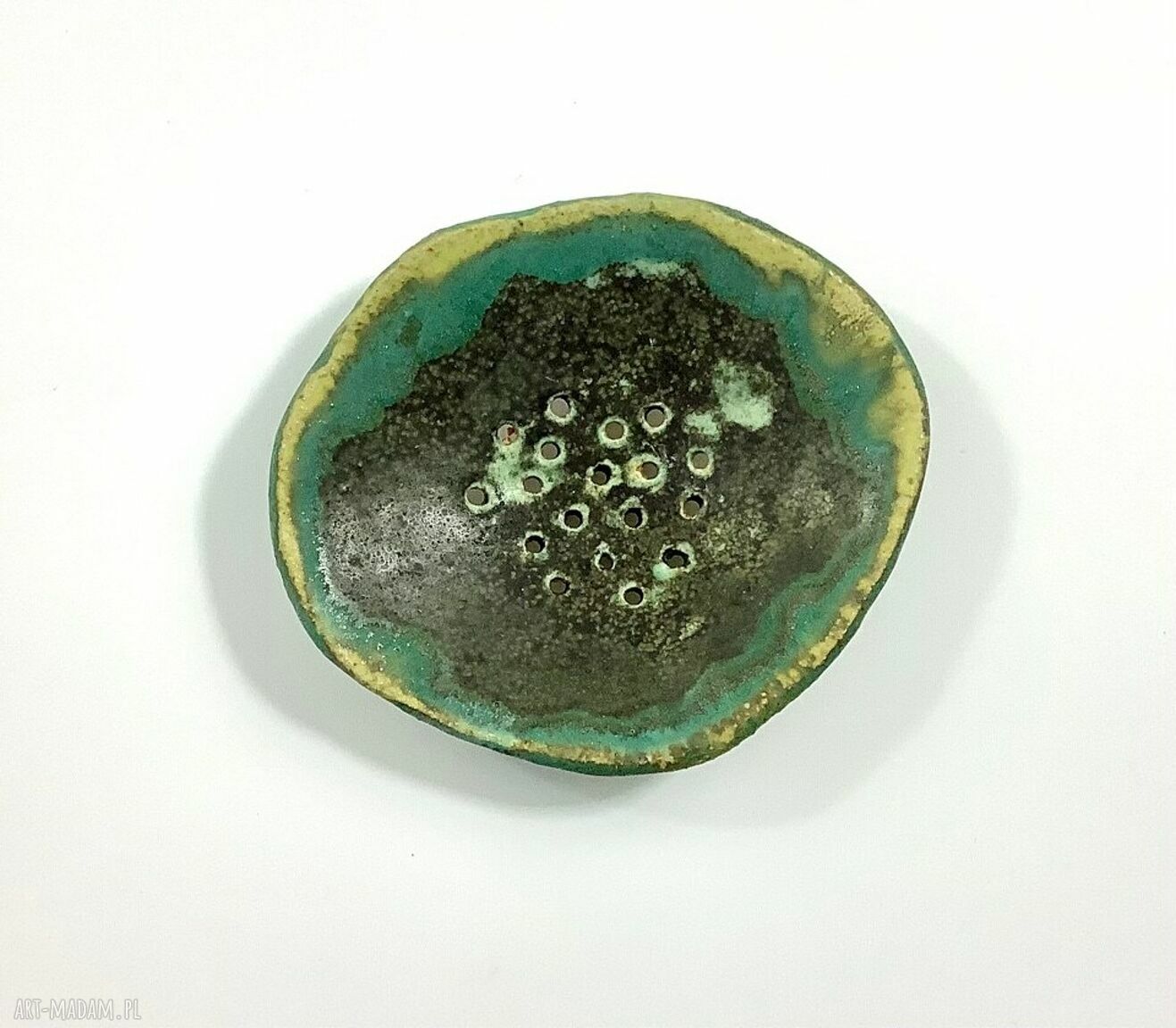 Mydelniczka ceramiczna z gliny Ceramystiq studio
