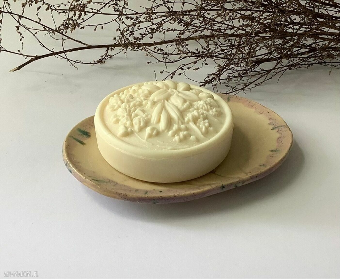 Mydelniczka ceramiczna - spodeczek pod palo santo i drobiazgi