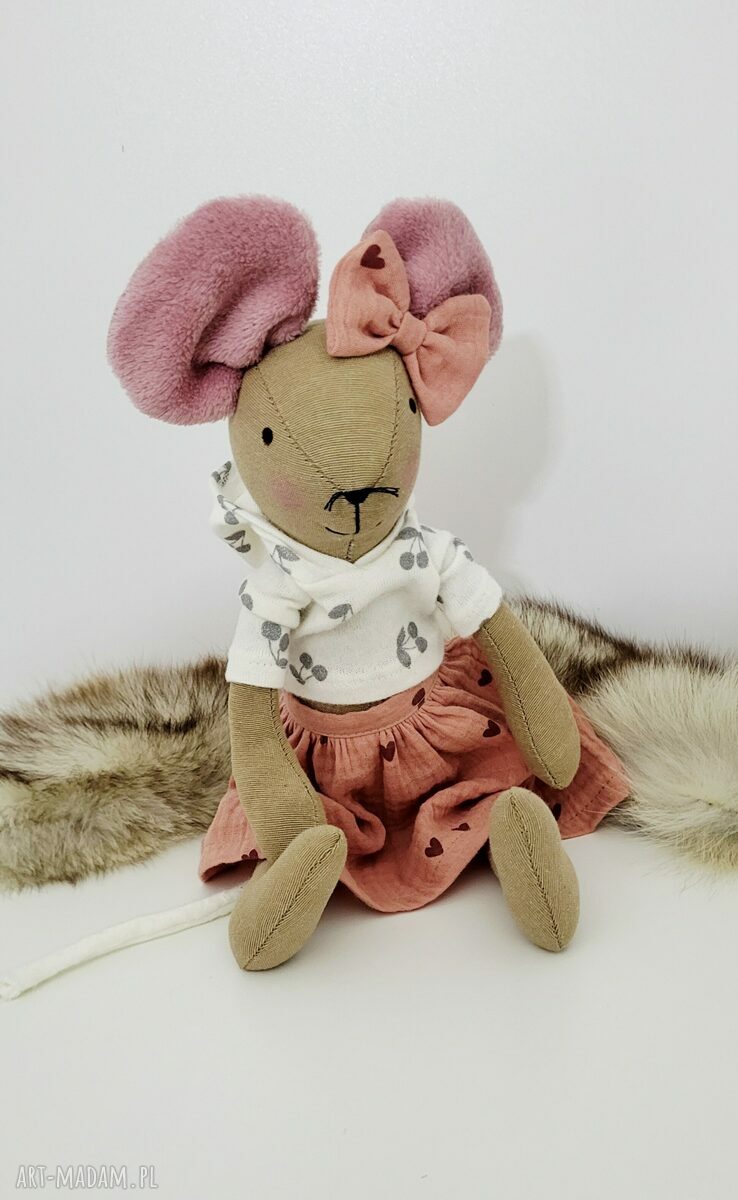 Myszka 43 cm przytulanka z personalizacją