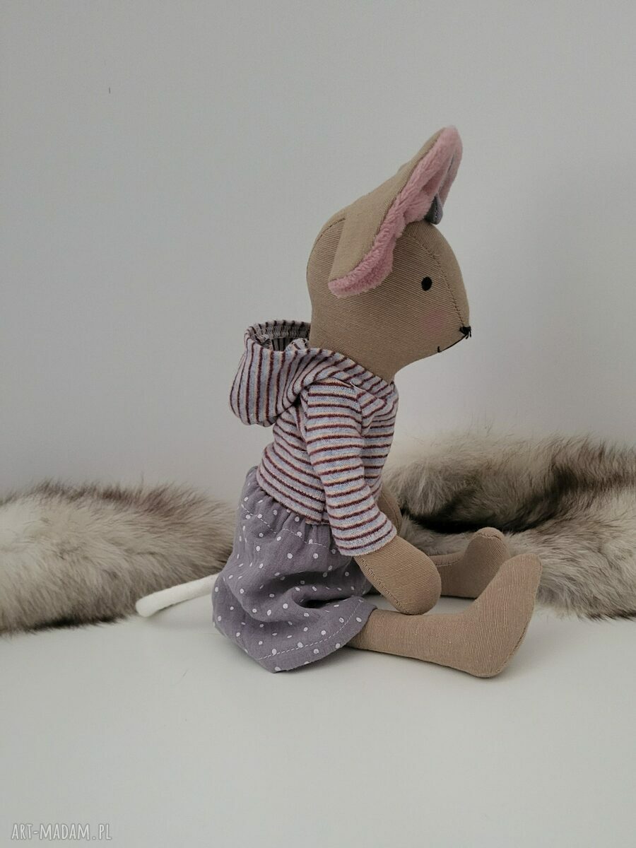 Myszka 43 cm przytulanka z personalizacją na Wielkanoc