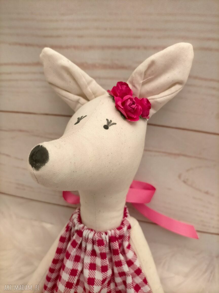 Myszka Tilda - antyalergiczna przytulanka handmade dla dziecka