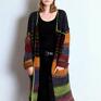 handmade swetry multicolors sweter boho style