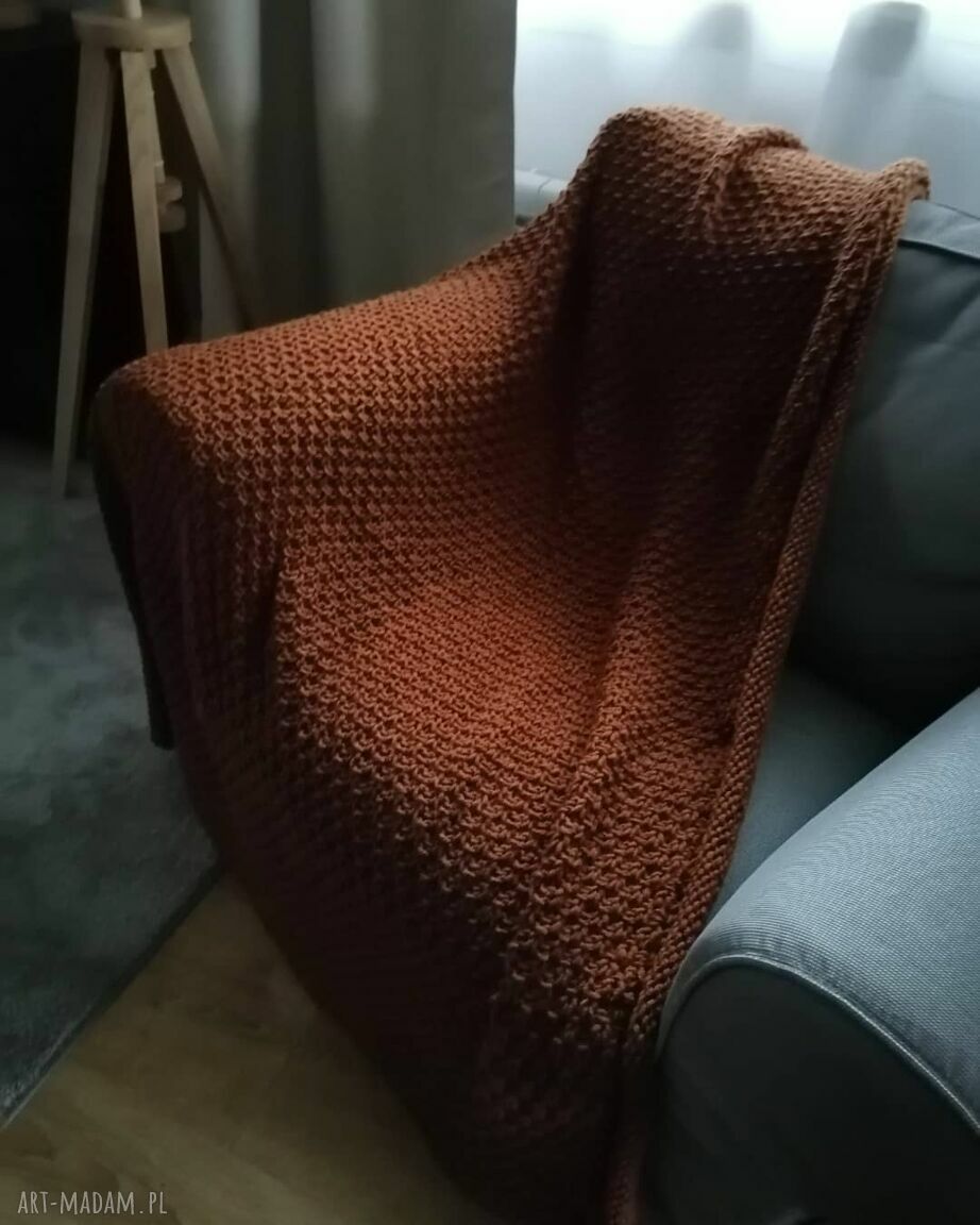 koce i narzuty: Pledy 115 x 200 cm Hand Made