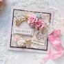 handmade scrapbooking kartki kartka okolicznościowa w pudełku