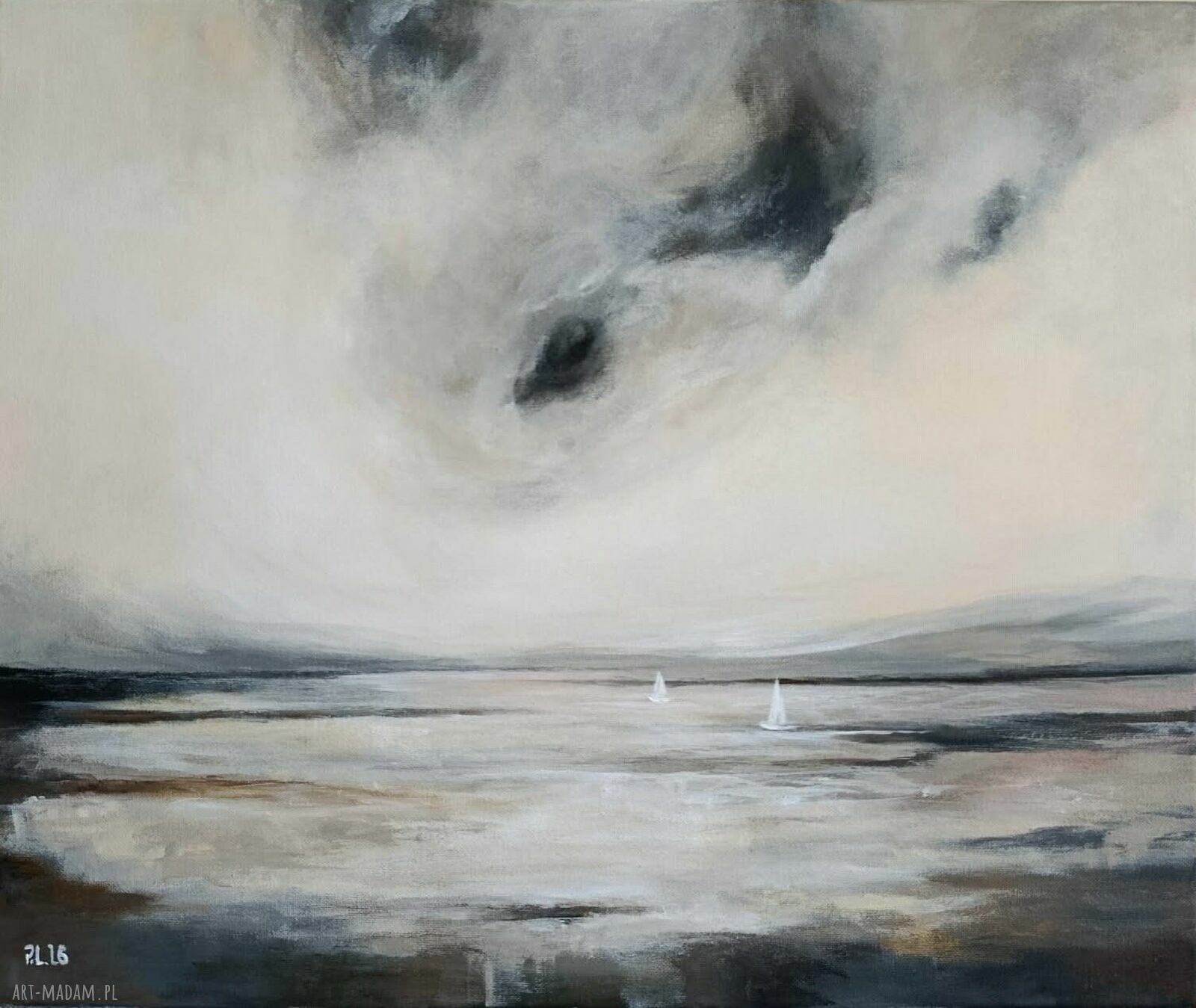 Obraz akrylowy „Na Morzu” 50x60 cm na płótnie