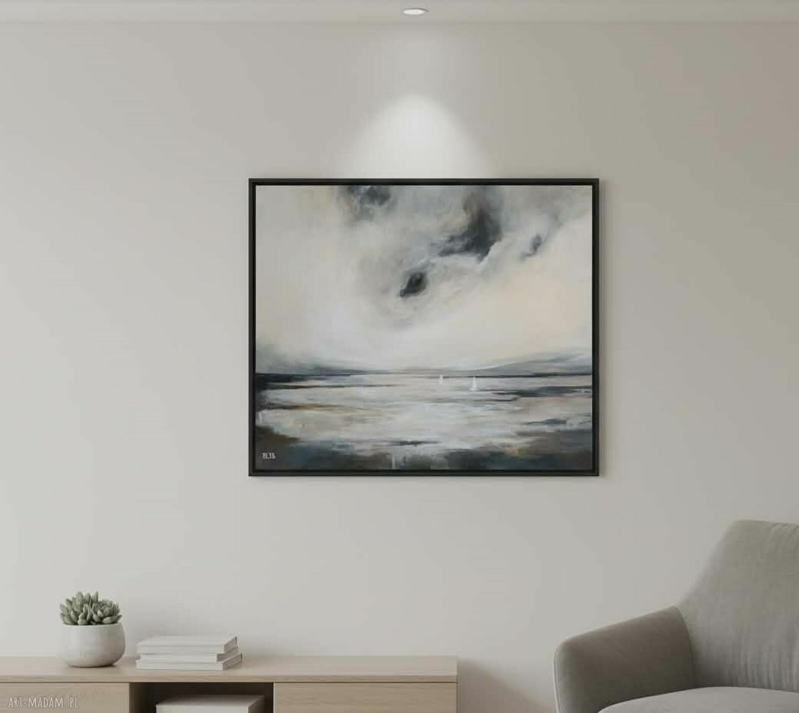 Obraz akrylowy „Na Morzu” 50x60 cm na płótnie