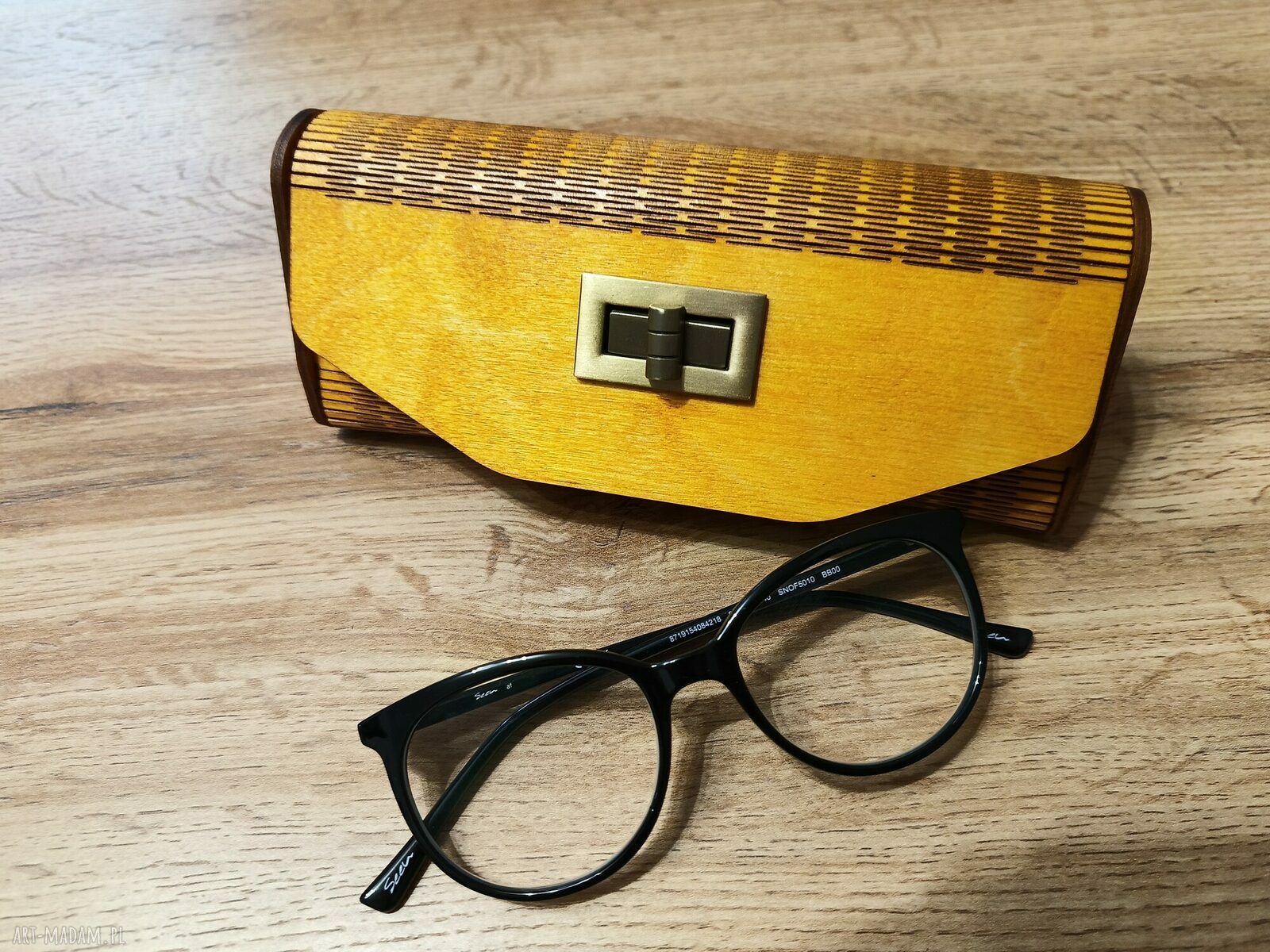Drewniane etui na okulary - prezent dla dziadka
