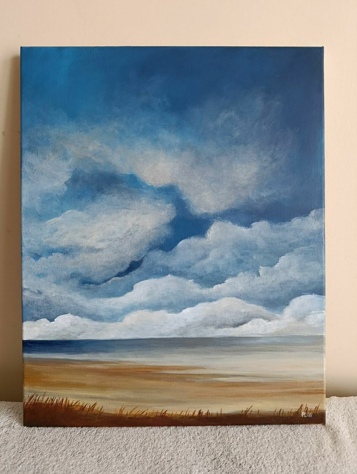 Na Plaży - obraz akrylowy 50x40 cm