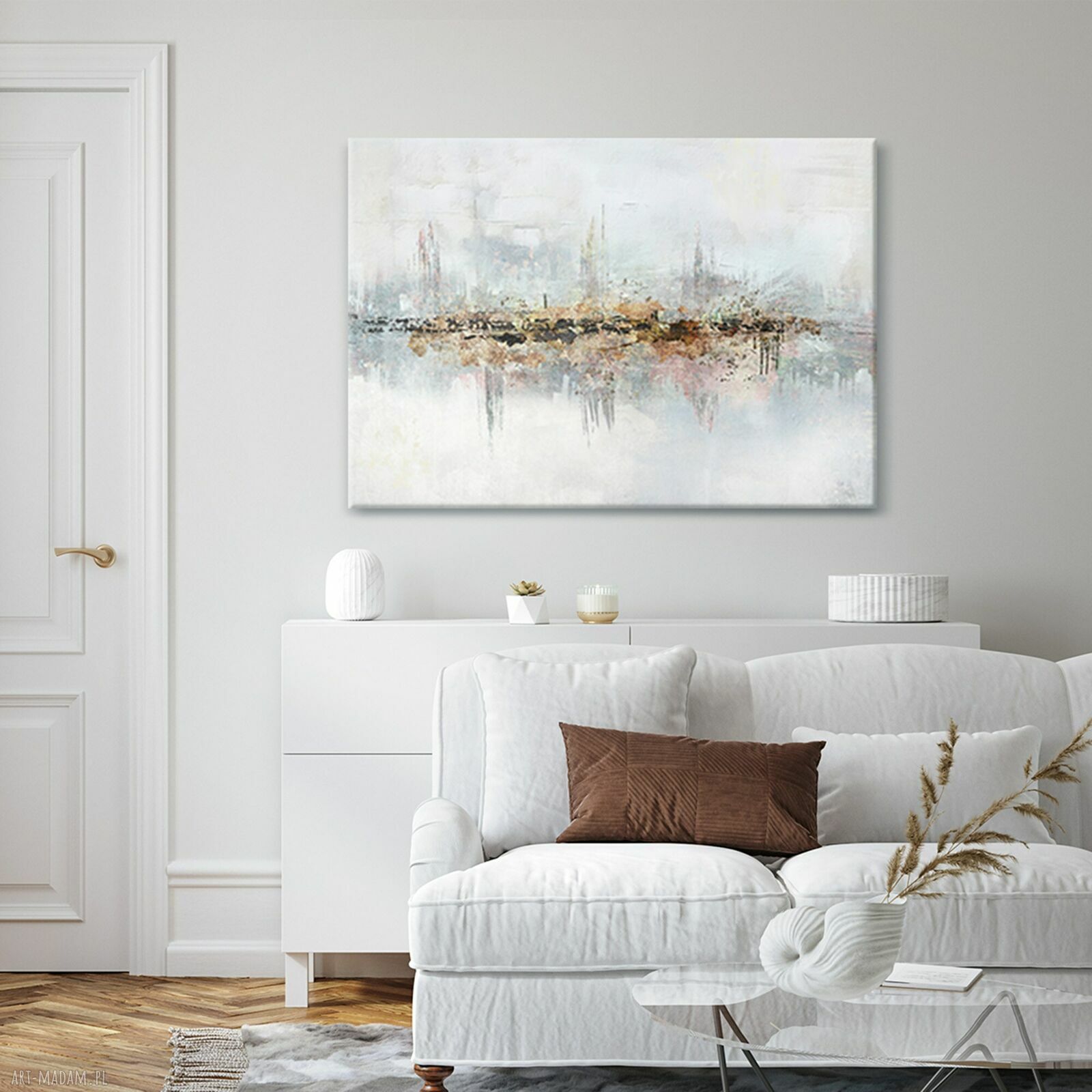 Obraz na płótnie 100x70 cm Jasna abstrakcja