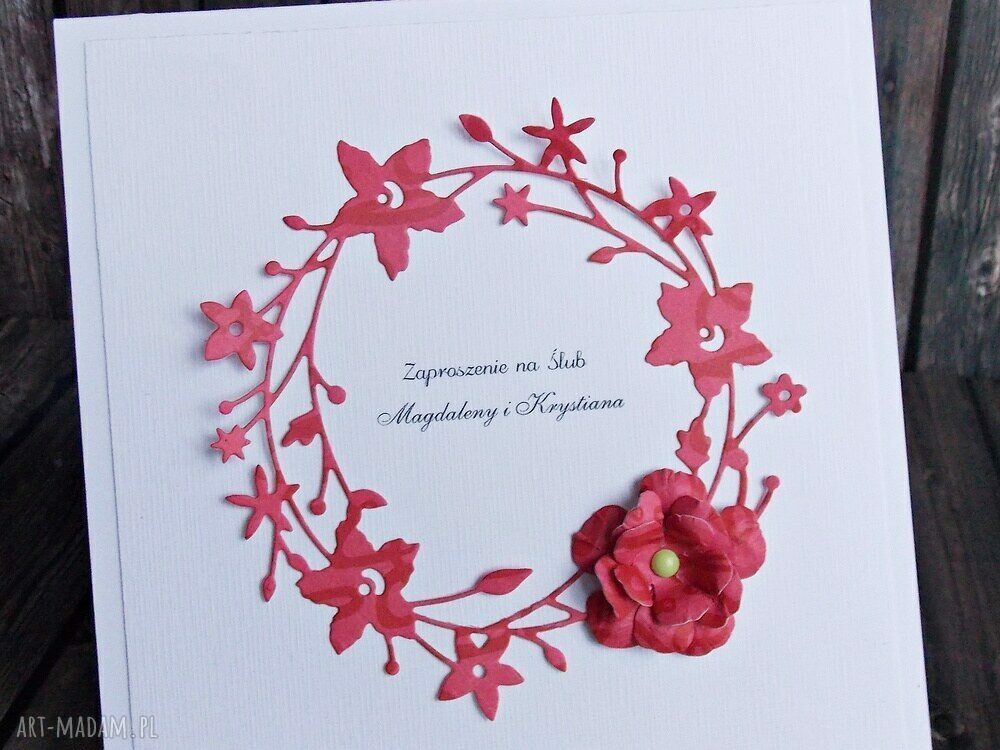Zaproszenie na ślub