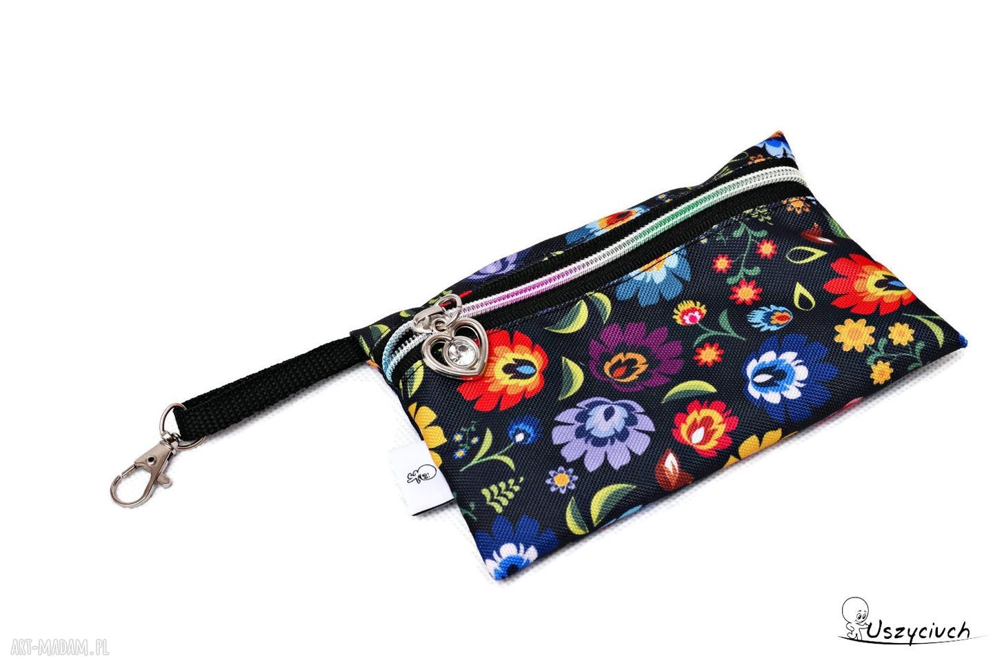 Wodoodporne etui na telefon i klucze w stylu Łowicz