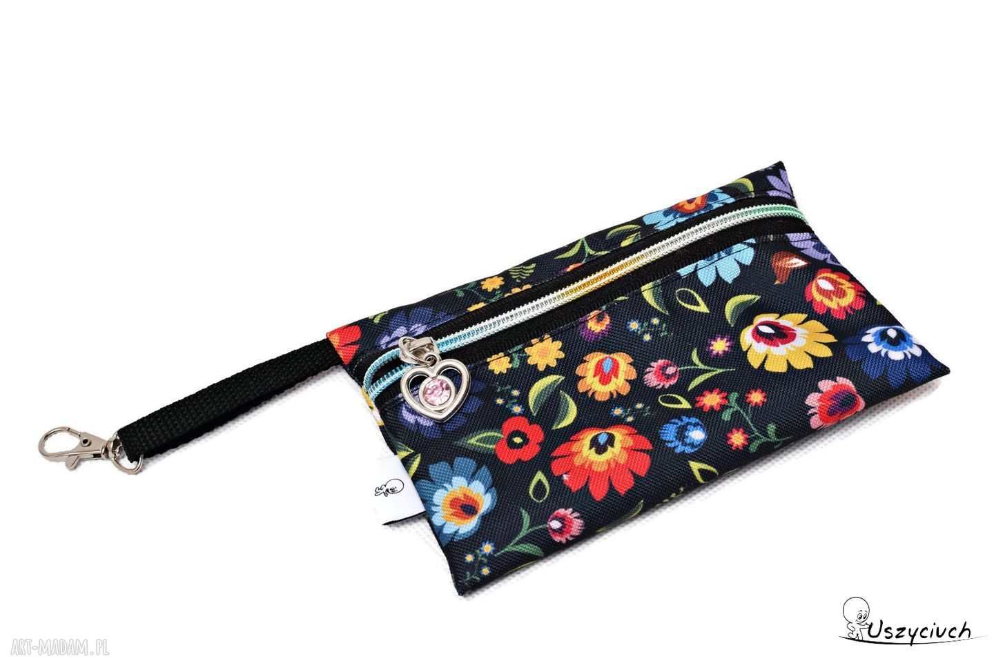 Wodoodporne etui na telefon i klucze w stylu Łowicz